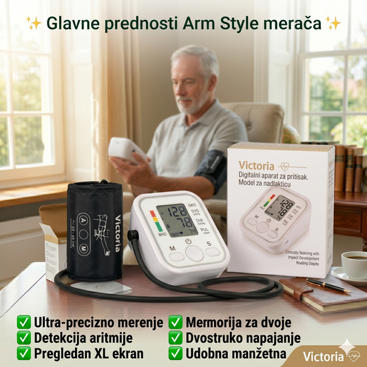 Aparat za merenje krvog pritiska-za nadlakticu